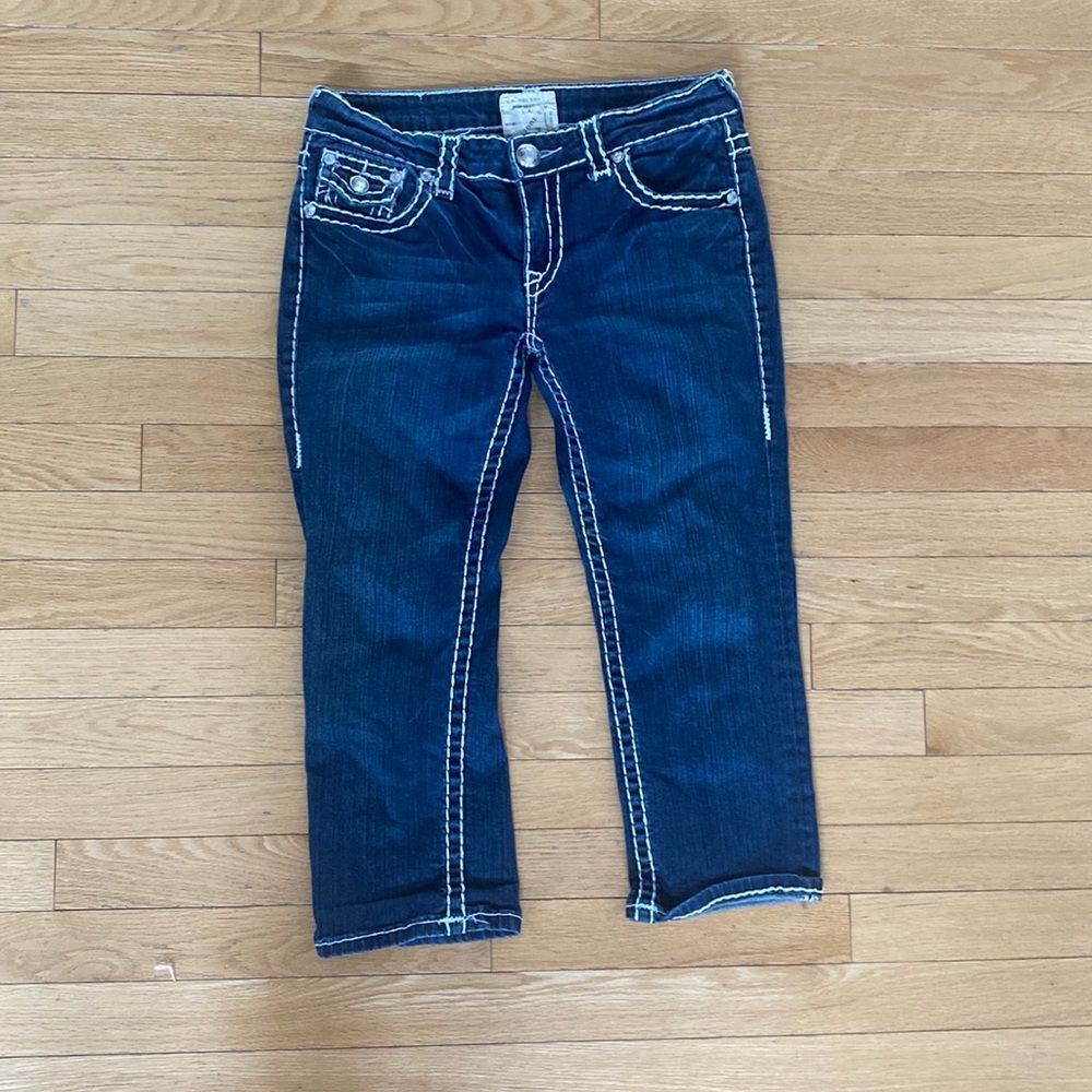 L.A Idol  denim capris size 7